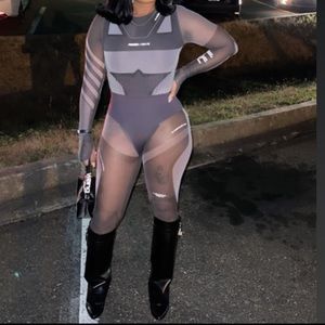 Maniere De Voir Bodysuit and leggings